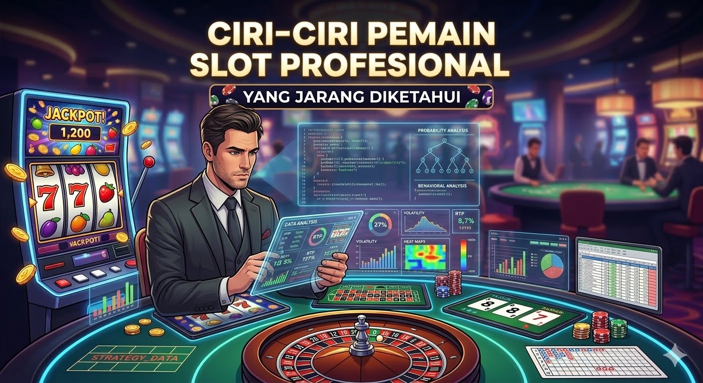Ciri-Ciri Pemain Slot Profesional yang Jarang Diketahui